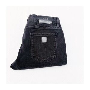 AX Armani Exchange Slim Black Denim Jeans J13 SZ32